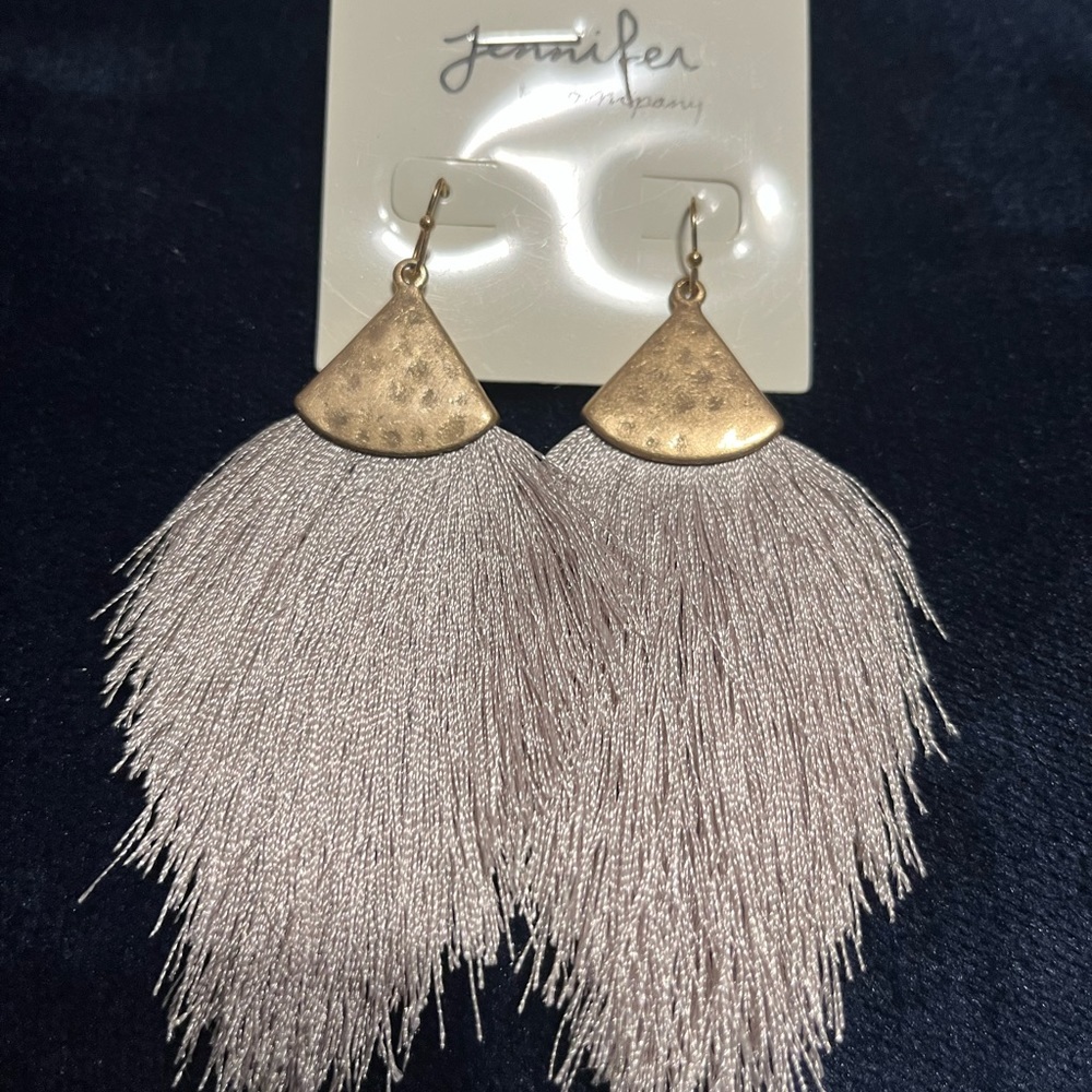 Fringe earrings - Picture 2 of 4
